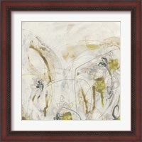 Framed 'Arctic Lichen III' border=