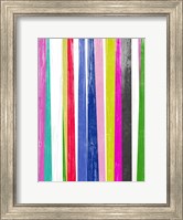 Framed Vertical Bands I