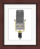 Framed Mic Check I