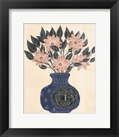 Framed Vase of Flowers III
