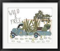 Hit the Road II Framed Print