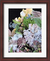 Framed Floral Crop I