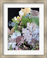 Framed Floral Crop I