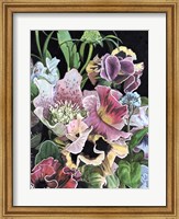 Framed Floral Crop II