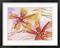 Framed Aromatic Flowers I