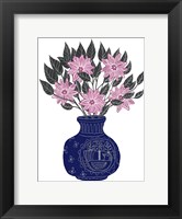 Framed Painted Vase II