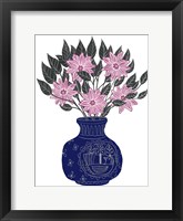 Framed Painted Vase II