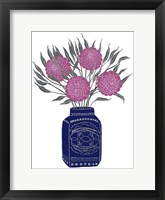 Painted Vase III Framed Print