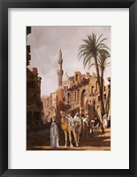 Framed Cammelli a il Cairo
