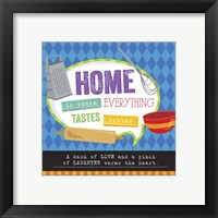 Framed 'Cooking Up The Good Life 7' border=