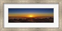 Framed Sunrise Over Sinai
