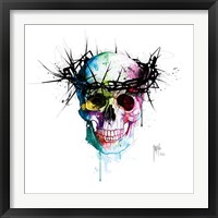 Framed Jesus' Skull