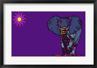 Framed Tooga the Elephant
