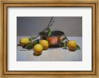 Framed Still Life with Lemons