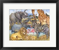 Framed African Animals