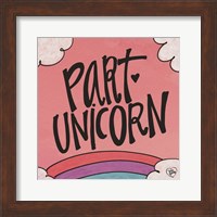 Framed Part Unicorn