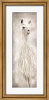 Framed Lulu the Llama