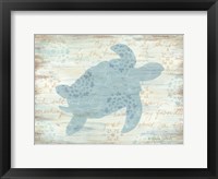 Framed Ocean Turtle