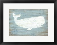 Framed Ocean Whale