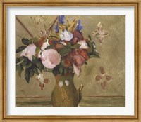 Framed Flowers in a Vase, 1886