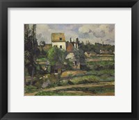 Framed Landscape in Auvers