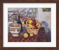 Framed Still Life with Soup Tureen