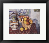 Framed Still Life with Soup Tureen