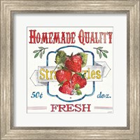 Framed Fruit Stand V