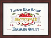 Framed Fruit Stand I