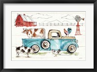 Down on the Farm I No Words Framed Print