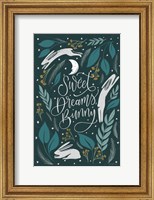 Framed Sweet Dreams Bunny II