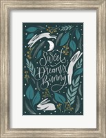 Framed Sweet Dreams Bunny II