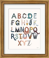 Framed Alphabet A to Z