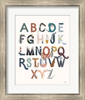 Framed Alphabet A to Z