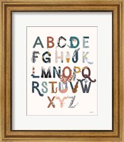 Framed Alphabet A to Z