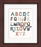 Framed Alphabet A to Z