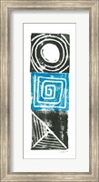 Framed Block Print III