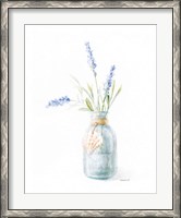 Framed Beach Flowers III