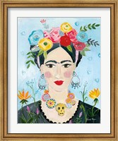 Framed Homage to Frida II