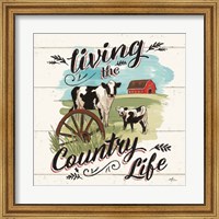 Framed Farm Life II Country