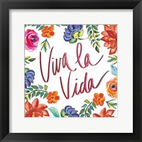 Framed Fridas Flower Fancy II