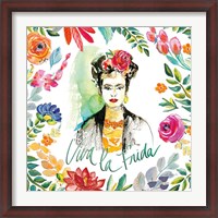 Framed Fridas Flower Fancy I