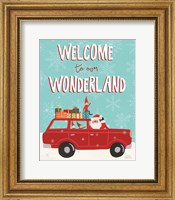 Framed Holiday Travelers IV Wonderland
