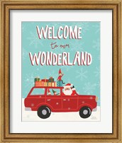 Framed Holiday Travelers IV Wonderland