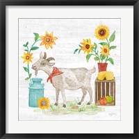 Farm Market III Framed Print