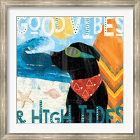 Framed Good Vibes IV