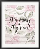 Framed My Family - Floral 2