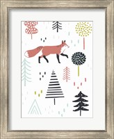 Framed Fox Forest I