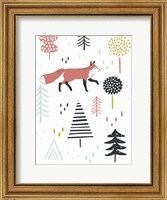 Framed Fox Forest I