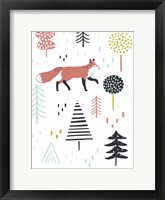 Fox Forest I Framed Print